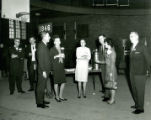 President Parks with some of the class of 1946 at Homecoming, 1966