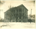 Gilmore Hall in winter, the University of Iowa, 1915