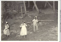 Carmen center in uniform in Tobago