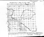Iowa land survey map of t081n, r004w