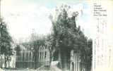 Exterior of the chemical laboratories located at East Hall Annex, The University of Iowa, April 21, 1909