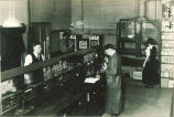 Students in a laboratory, The University of Iowa, 1930s