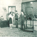 Radio program in progress, The University of Iowa, April 3, 1941