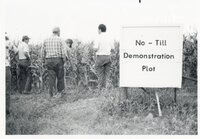 1978 No-till tour demonstration sign