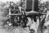 Tractor mounted cultivator, 1945