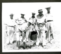 Six Men taking Soil Samples 