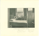 Private room in University Hospital at Seashore Hall, The University of Iowa, August 1904
