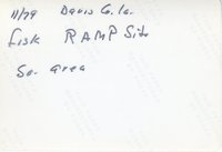 1979 Photograph Collection Of Fisk Ramp Site,