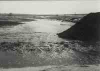 Spring Thaw by new office in Plymouth County, Iowa
