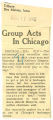 Group acts in Chicago
