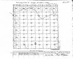 Iowa land survey map of t085n, r034w