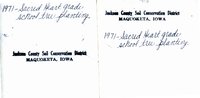 Sacred Heart grade school tree planting, 1971