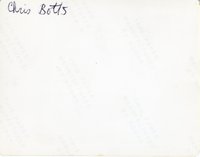Chris Botts is typing at her desk