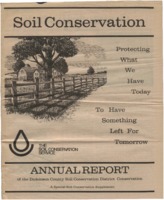 Dickinson County Soil Conservation District Annual Report - 1979-80.