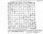 Iowa land survey map of t076n, r023w