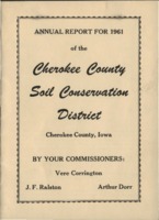 Cherokee County Soil Conservation District Annual Report - 1961
