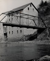 Mill - Motor Mill and bridge 1970