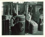 Students working in engineering laboratory, The University of Iowa, 1939