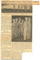WAC cooks and bakers parade in work uniforms