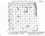 Iowa land survey map of t090n, r023w