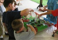 2011  Fair Booth Miniature Village Display