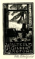 Walter Gilbert Langford Bookplate 