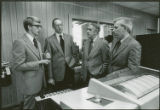 General Mills presents a computer to the Department of Chemical Engineering, 1976