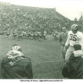 Iowa-Michigan football game, The University of Iowa, October 20, 1951