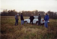 1998 Commissioners tour native grass CRP seedlings
