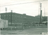 North-west view of the Main Library, the University of Iowa, April 7, 1951