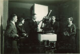 Students in Physics laboratory, The University of Iowa, 1930s