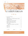 Iowa State University Veterinarian v. 21, n. 1, 1958-59