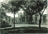 East front of Quadrangle Hall, the University of Iowa, 1920