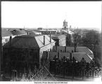 City and Campus view from Calvin Hall window, The University of Iowa, 1907