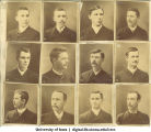 Individual class photos, The University of Iowa, 1880s