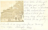 School house building, Shellrock, Iowa, July 23, 1908