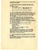 Rules for operating the construction corps trucks for the Japanese.