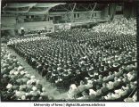 Convocation at the Armory, The University of Iowa, 1937