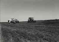 Shovel Loader and Bulldozer in Field - John Schnefl