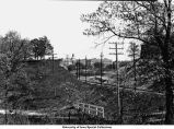 Pentacrest from west campus, The University of Iowa, May 1926