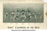Iowa football players, The University of Iowa, 1900