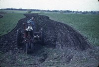 Frank Nebel creating terrace
