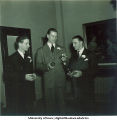 Men at formal dance, The University of Iowa, 1940s