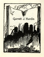 Garrett J. Hardin Bookplate 