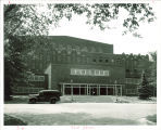 Main entrance to the Field House, the University of Iowa, circa 1956
