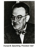 Forrest B. Spaulding, 1937