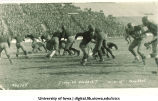 Iowa-Wabash College football game, The University of Iowa, October 31, 1925