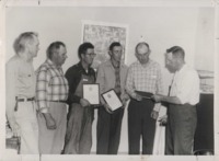Conservation recognition awards given to local farmers. 