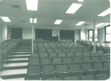 Newly remodeled Zoology Alumni Auditorium, lecture hall 201, The University of Iowa, 1982