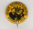 Homecoming badge, October 8, 1938